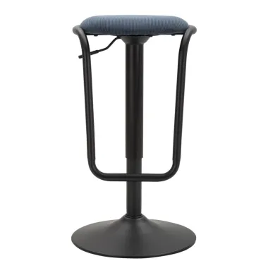 Stołek Barowy DESTINY NAVY 41X61-83 cm